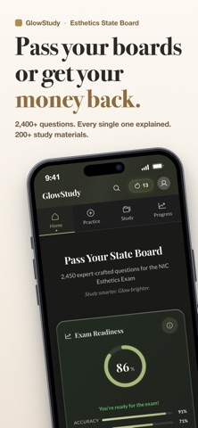 Esthetician State Board 2026 iPhone screenshot