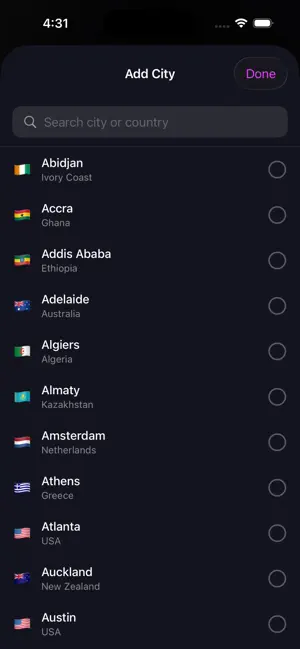 Snapclock - World TimeZone screenshot 3