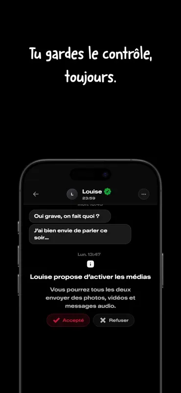 Vice : chat libre sécurisé screenshot 4 of 5