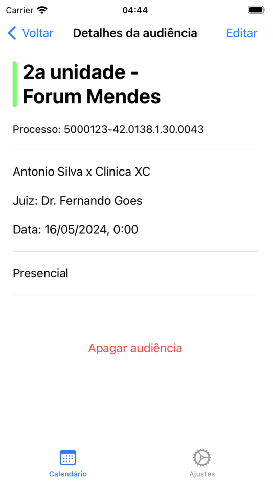 #4. Legal Calendar (iOS) 由: DocPocket Tecnologia da Informacao Ltda