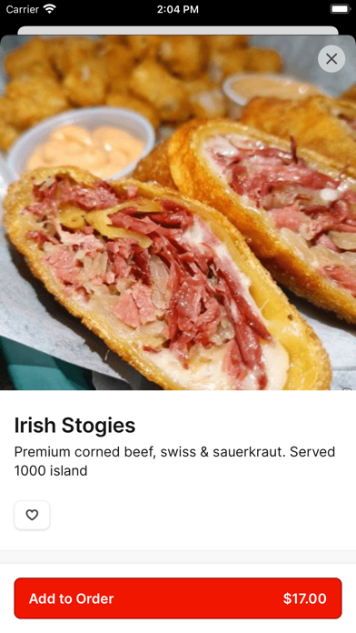 Stan and Joe's Saloon To Go iPhone screenshot 3 - Food & Drink app