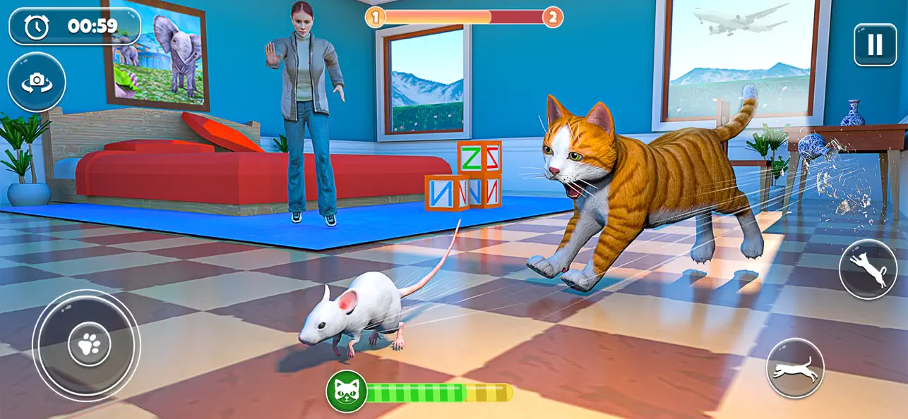 Screenshot #1 pour Cozy Pet Kitty Life: Cat Games