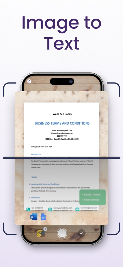 Text Scanner OCR App: OCR Scan - Productivity App | MWM