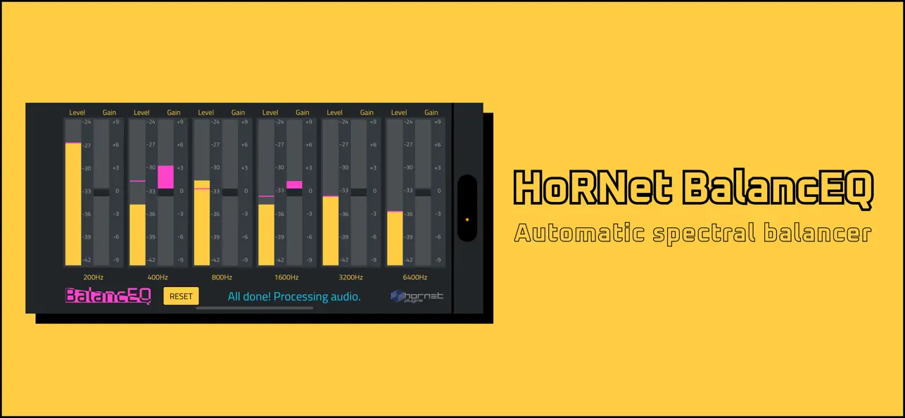Screenshot #1 pour HoRNet BalancEQ