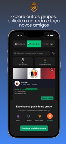 Futebol Society screenshot