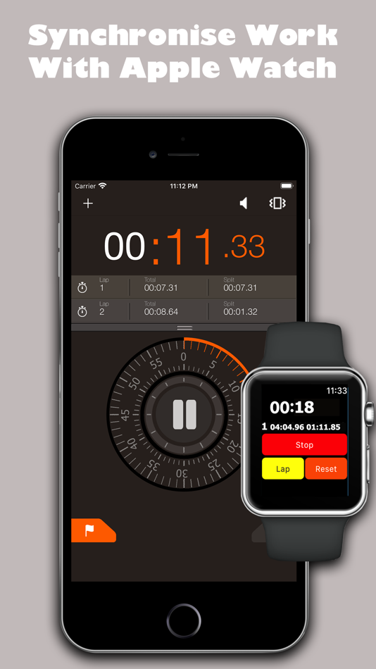 #2. Stopwatch ٞ (iOS) 由: UniCom Technology