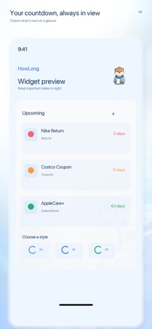HowLong: Time Left Screenshot 3 of 6