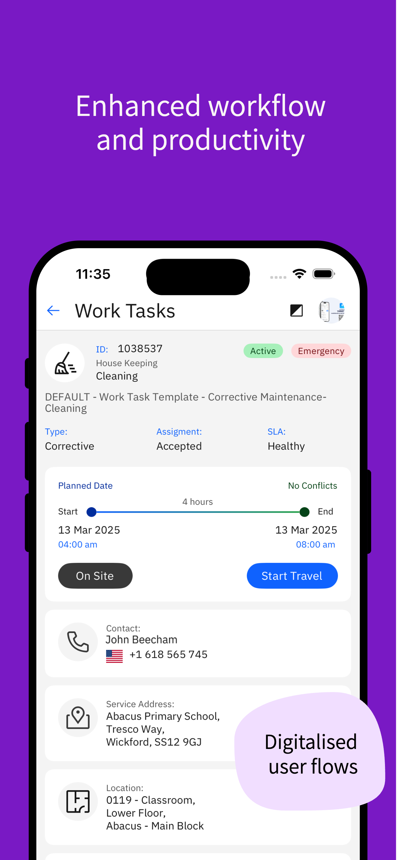 TRIRIGA Work Management