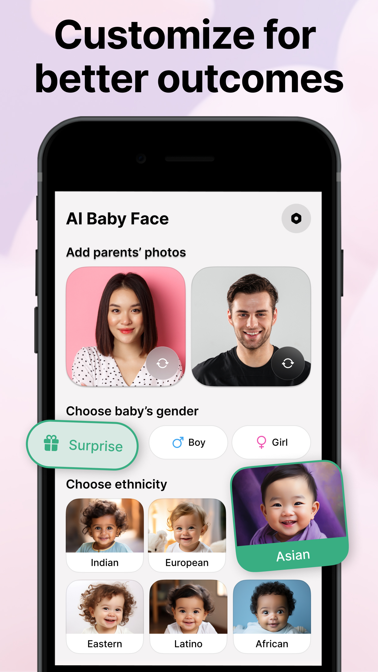 Baby Future Face: AI Generator