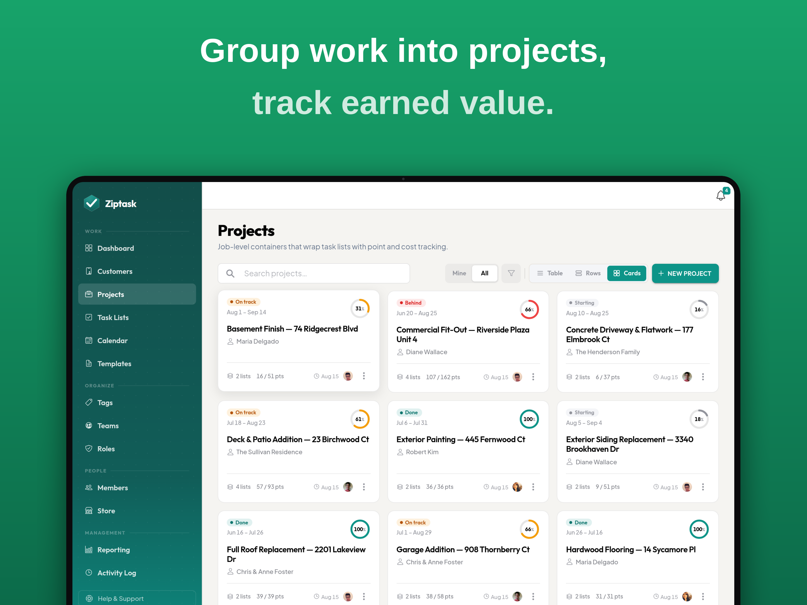 Ziptask: Team Task Checklist screenshot 12