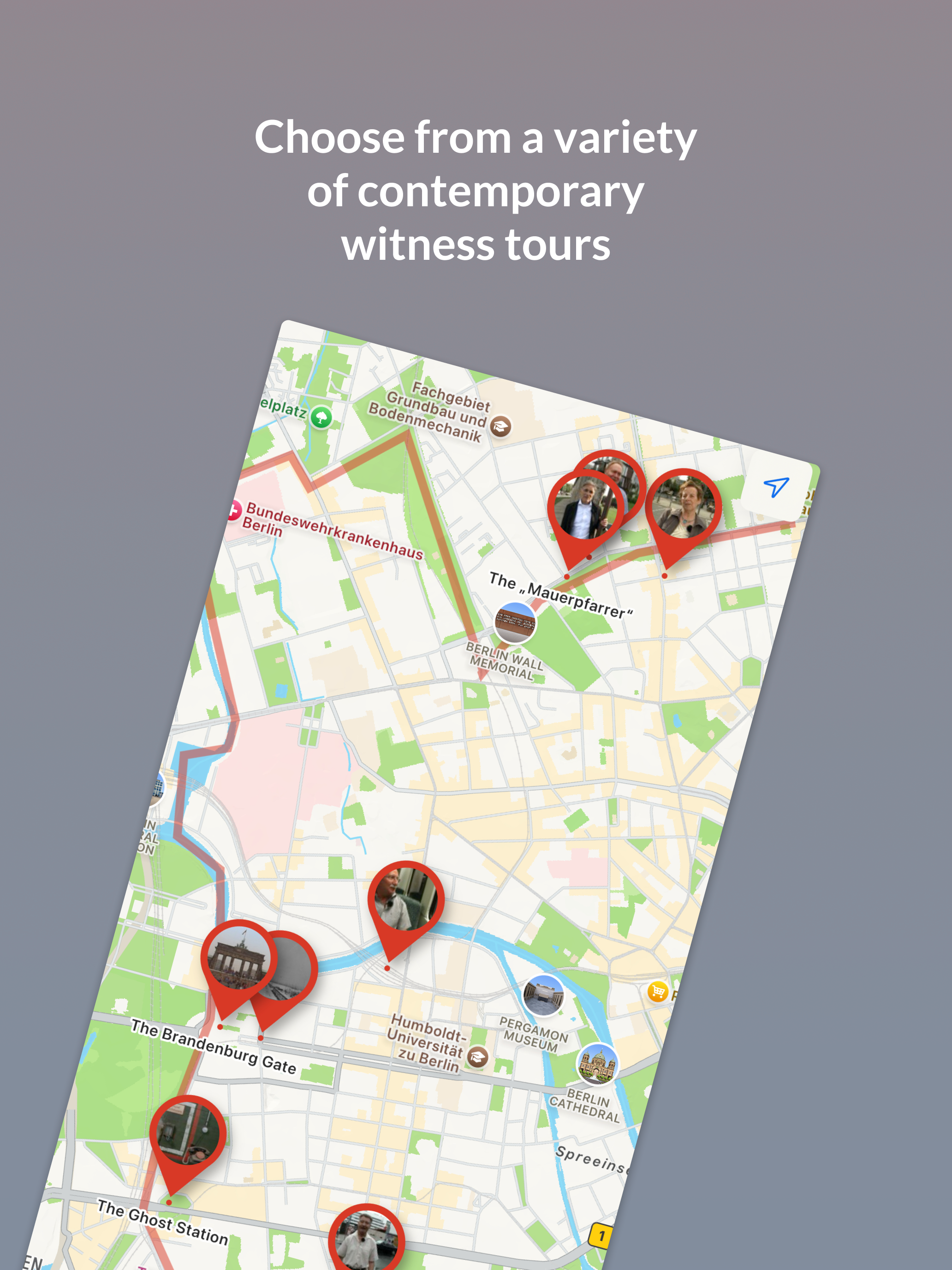Mauerschau – Berlin wall app