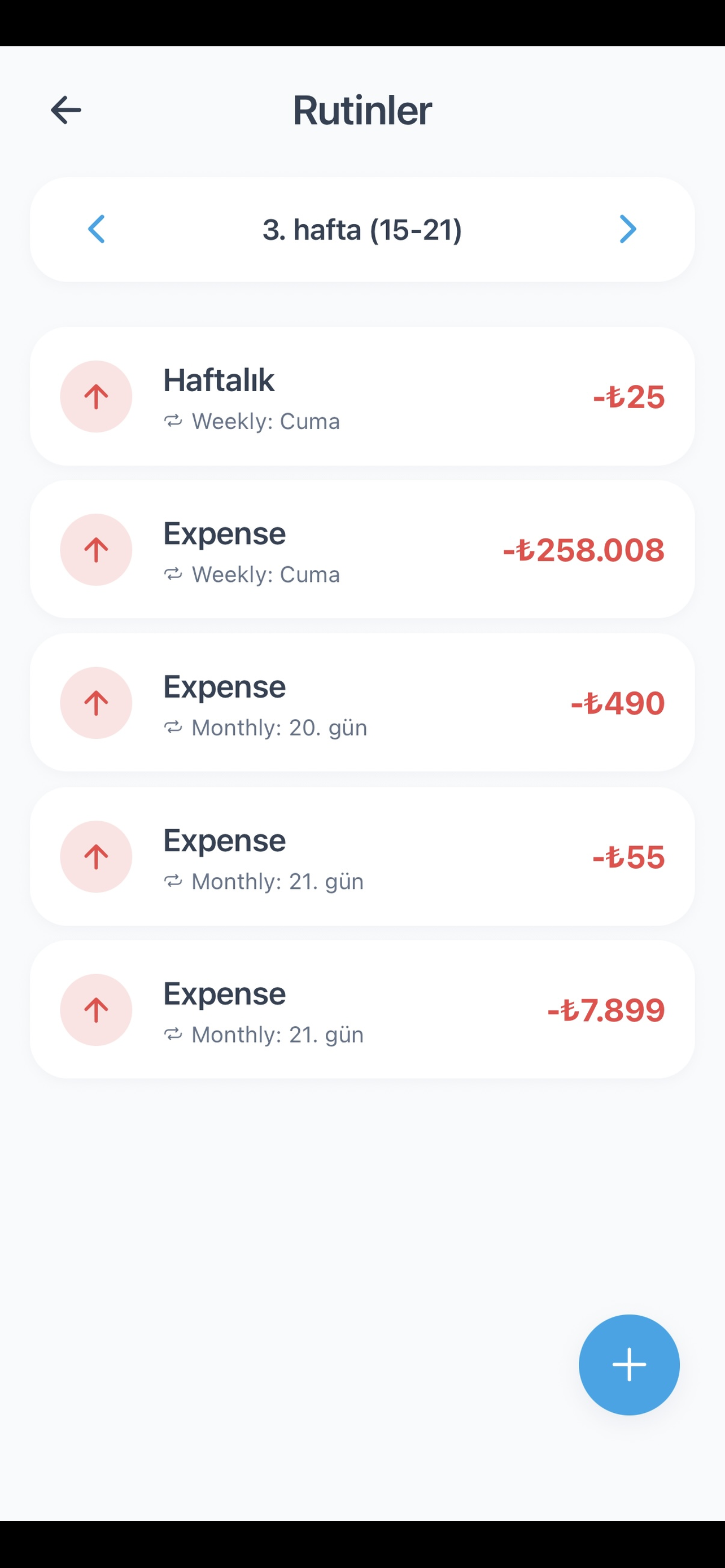 Hesabını Bil: Bütçe Takibi screenshot 6