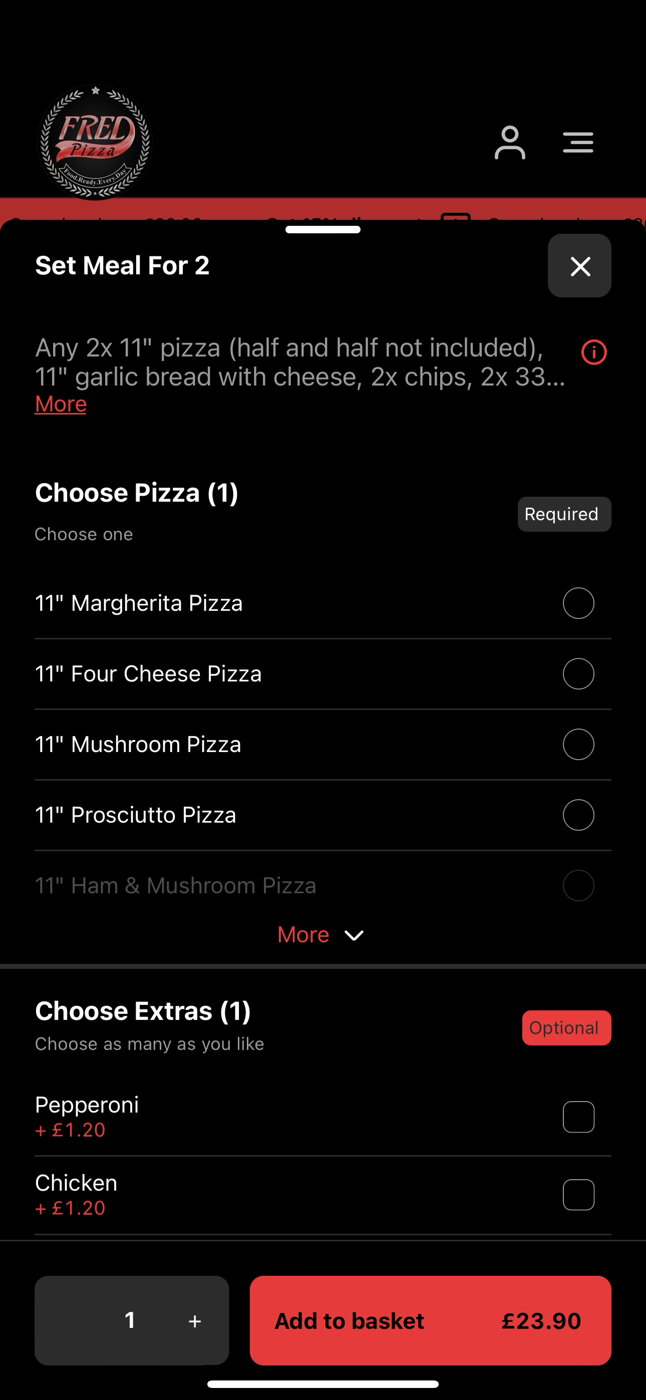 Fred Pizza screenshot 4