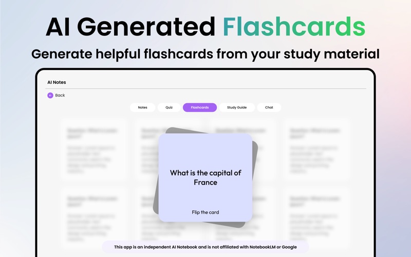 Screenshot #3 pour AI Notebook: Notes & Summaries