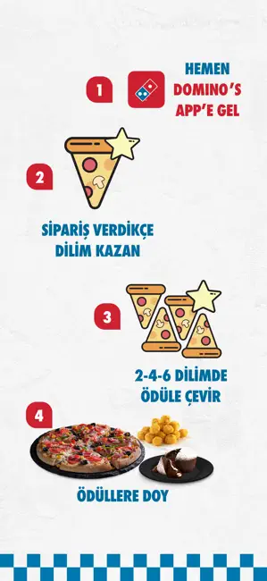 Domino's Pizza Türkiye iPhone screenshot 4