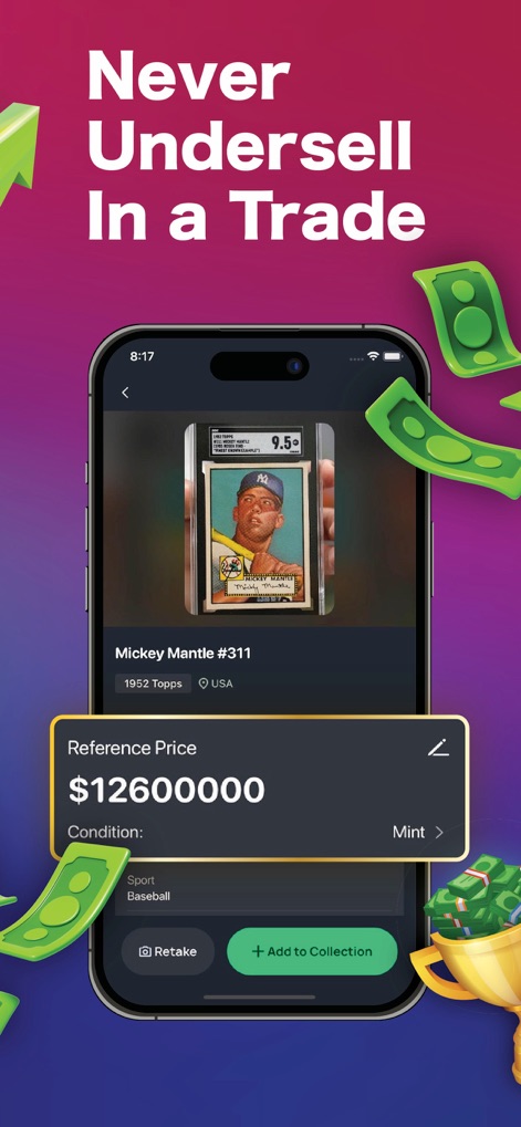 Trading Sports Card Scanner - Reference App | MWM