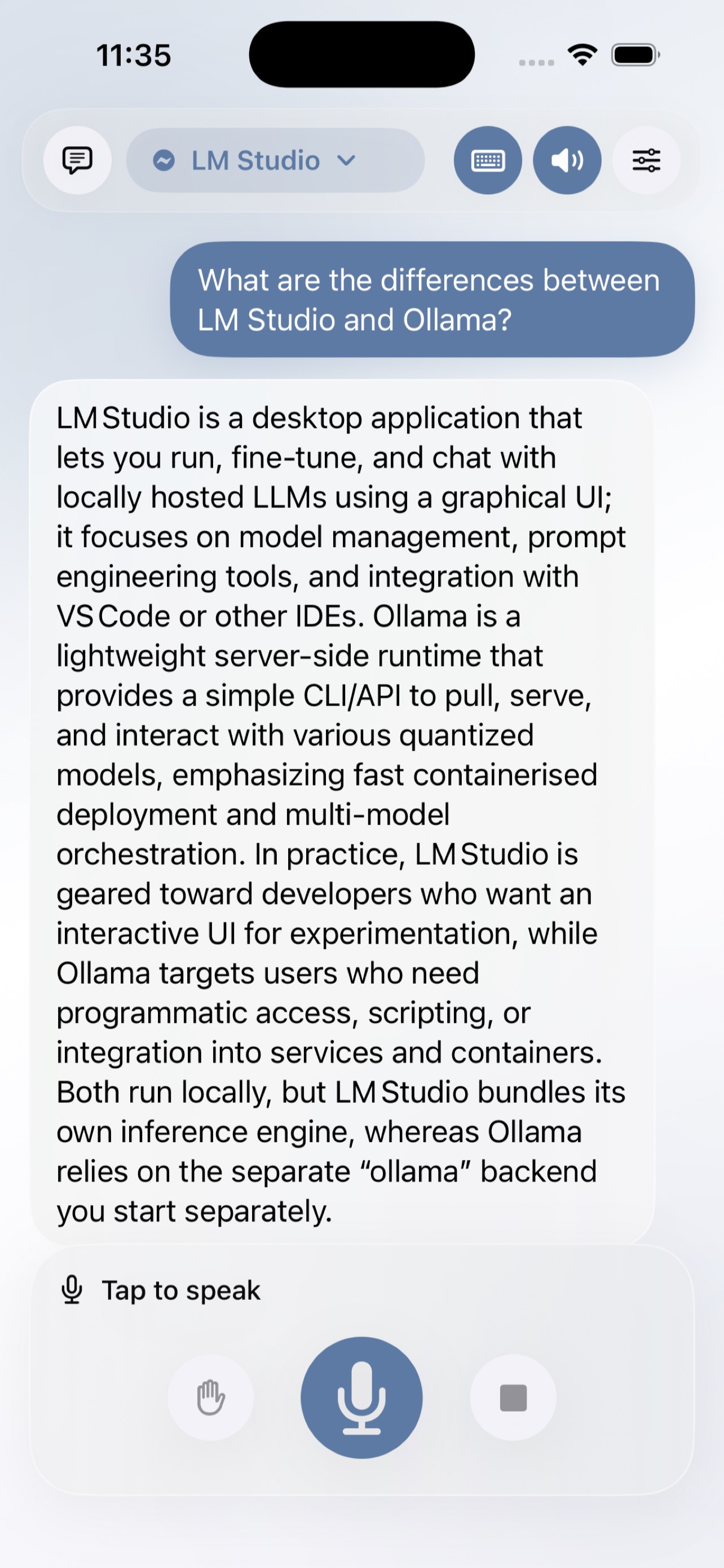 VoiceLM screenshot 4