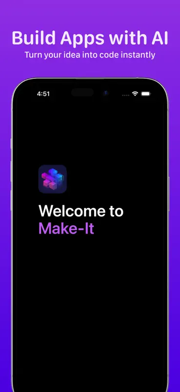 Make-It AI: App & Code Builder screenshot 1 of 5