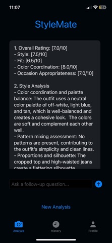 FashionMateAI Screenshot 2 of 2