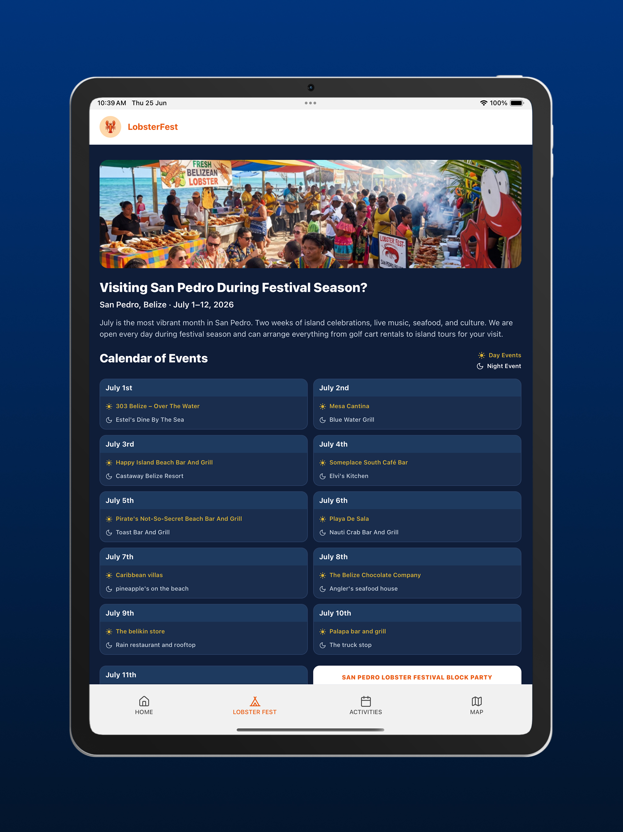 Tourist Point Belize screenshot 13