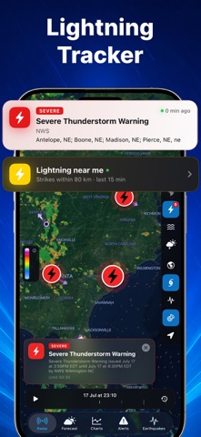 Weather Radar - NOAA Network Screenshot 2 of 10
