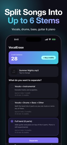 VocalErase: Vocal Remover Screenshot 2 of 6