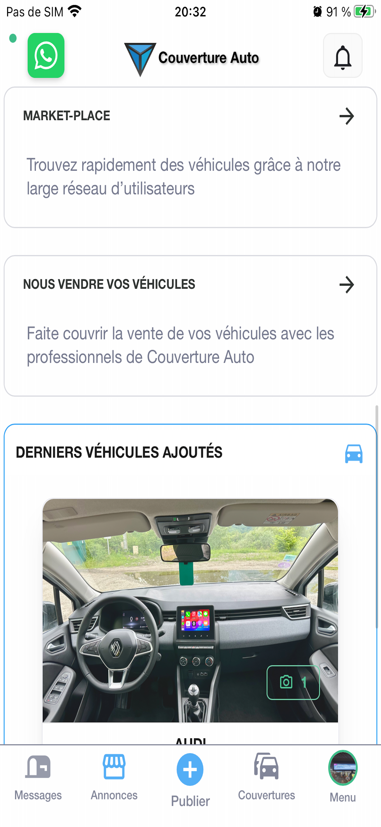 Couverture Auto