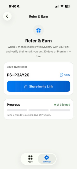 PrivacySentry Screenshot 5 of 6
