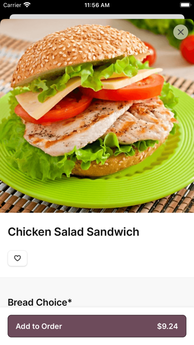 Bing's Beach House Deli iPhone screenshot 4 - Food & Drink app