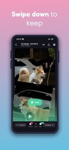 Swoopic: Swipe Storage Cleaner screenshot