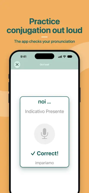 Italian Verbs Quiz screenshot 3