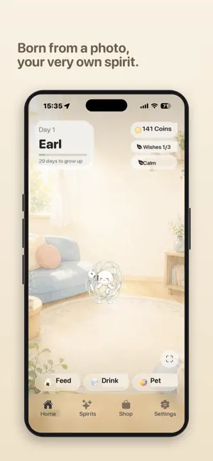 Mononoko: Pet Raising Game screenshot 1