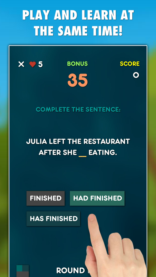 #2. Past Tenses Grammar Test (iOS) 由: Michal Sajban