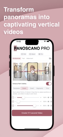 Panoscano - Photo to Video screenshot