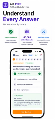 AI, ML & Data Cert Exam Prep Screenshot 4 of 9