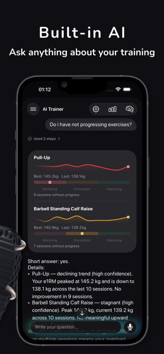 Genova - AI Workout Tracker Screenshot 2 of 9