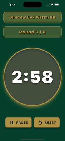 Boxers Timer screenshot
