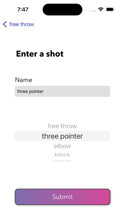 HoopSong Shot Tracker