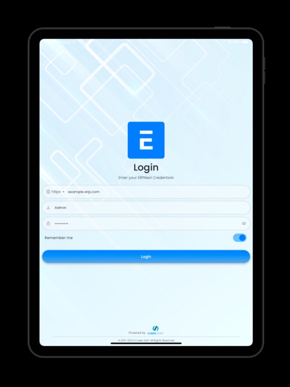 App screenshot