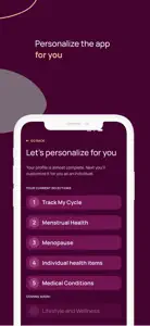 Ourself Women's Health Tracker screenshot #6 for iPhone