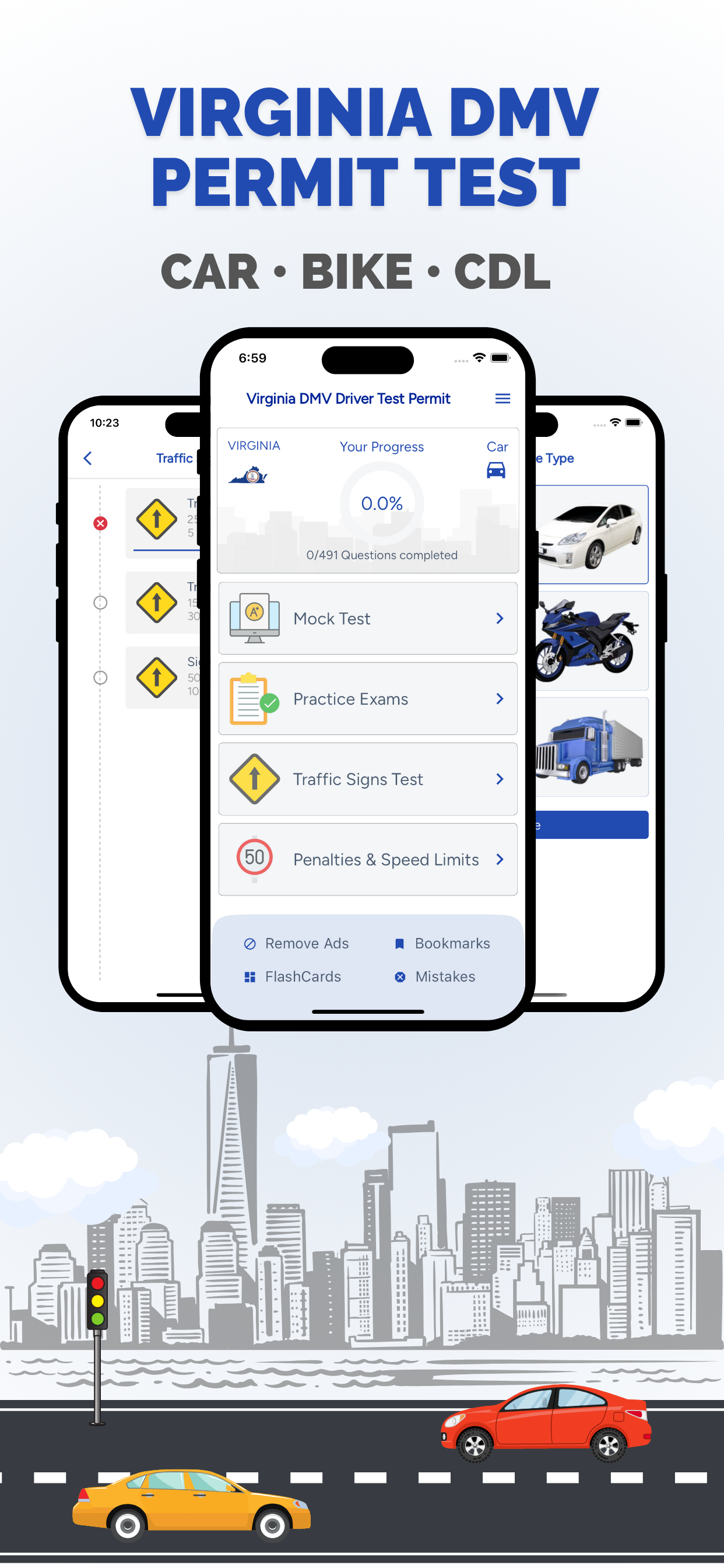 Virginia DMV Driver Test Prep