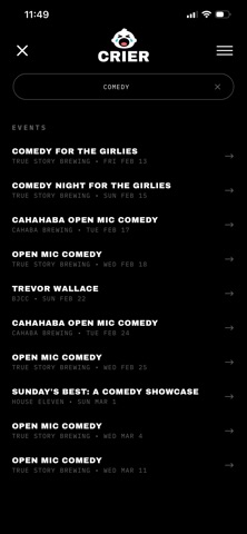 Crier App Screenshot 3 of 6