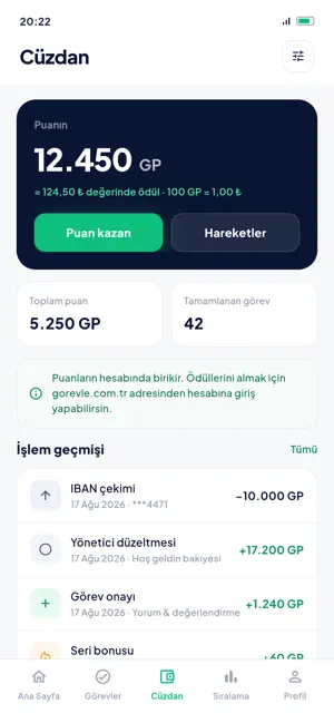 Görevle: Görev Yap, Kazan! screenshot 1