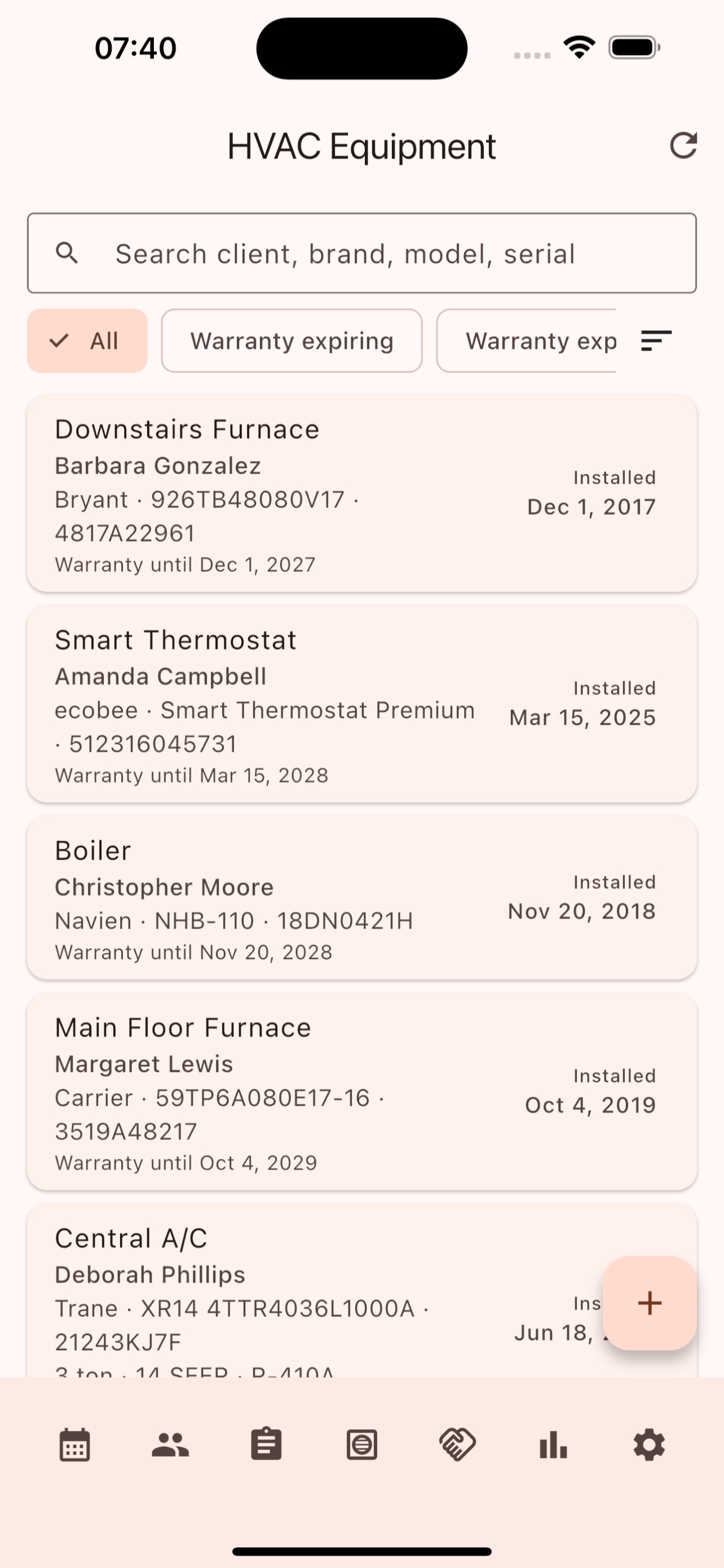 Screenshot 6 of ThermaCRM