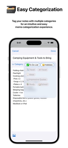 NoteCard - Simplest Memo App Screenshot 2 of 6