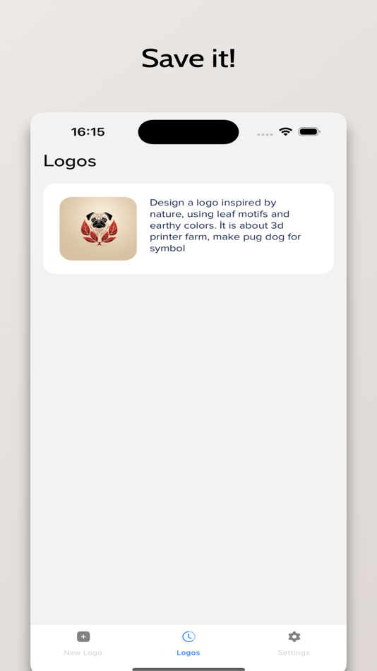 #3. AI Logo Maker | Personalized (iOS) Podle: Arda Emin Cimen