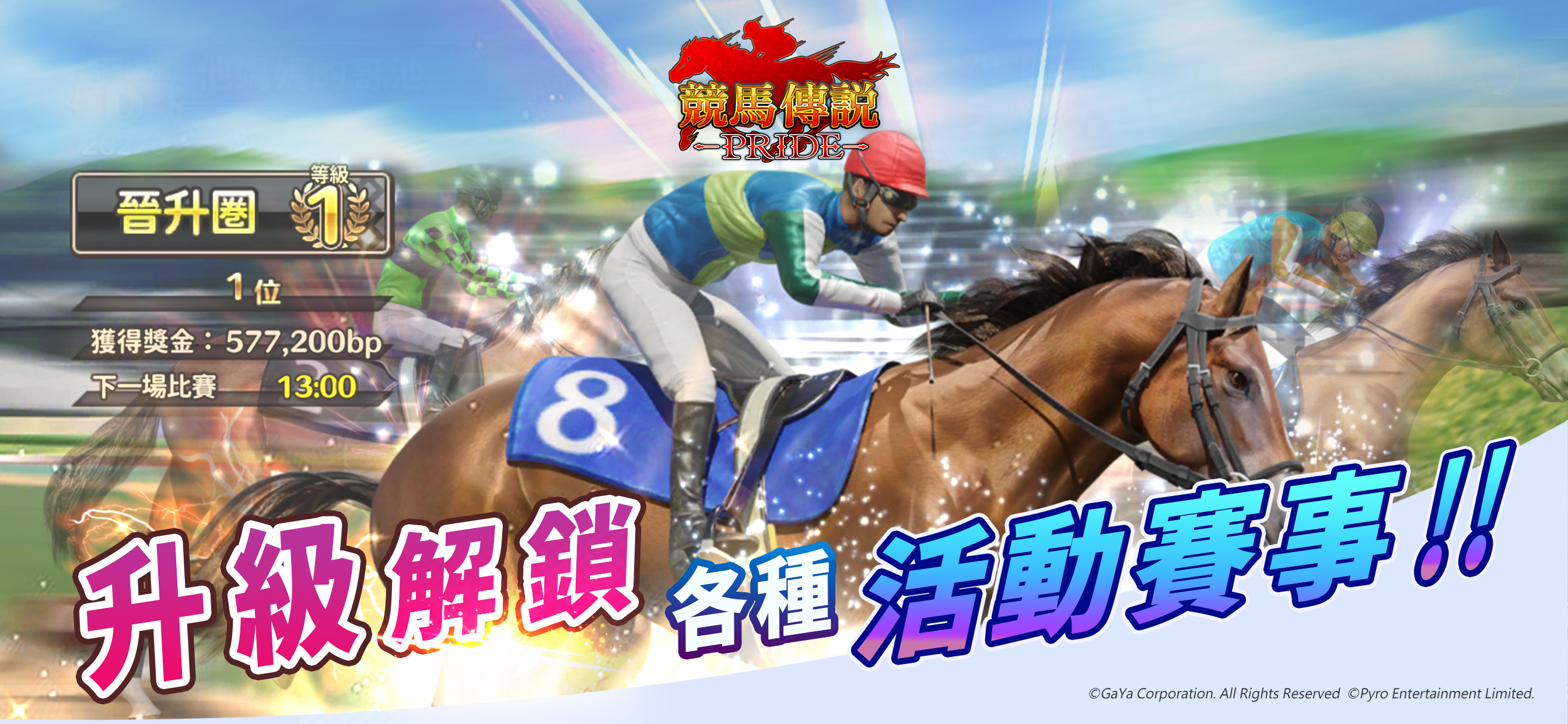 競馬傳說PRIDE-冠軍馬廄對決爭奪勝利殊榮