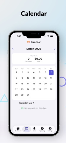 SubTrackr:Subscription Tracker Screenshot 4 of 5