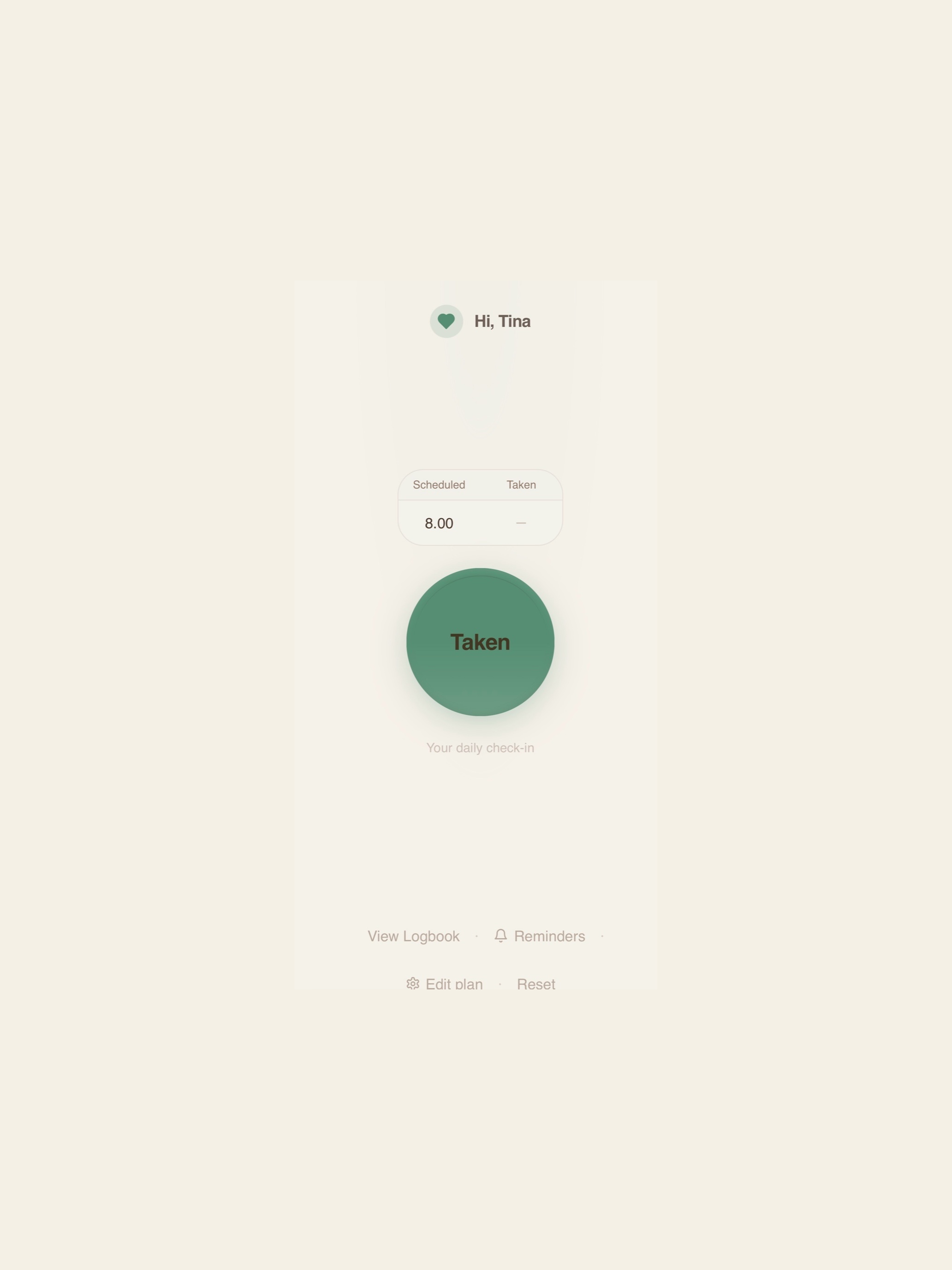 Taken - a daily log screenshot 9