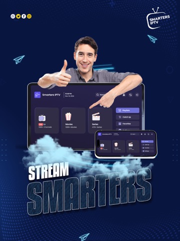 Smarters IPTV Player iPad screenshot 2